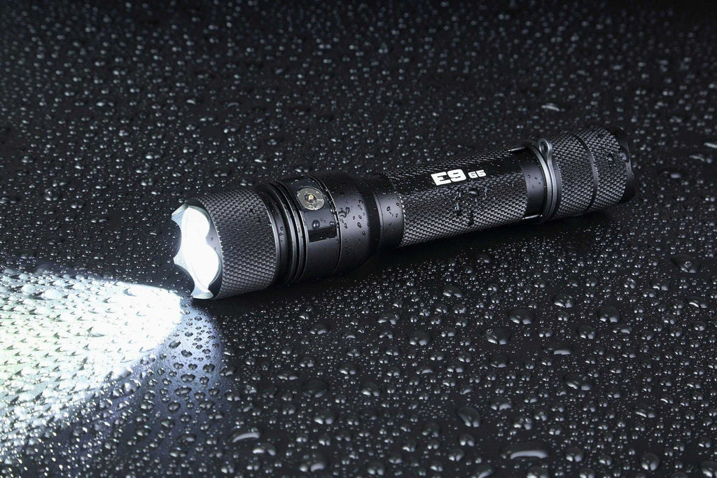 E9 GEN5 Long Throw- 3,000 Lumen  388 Meter  Tactical EDC Flashlight