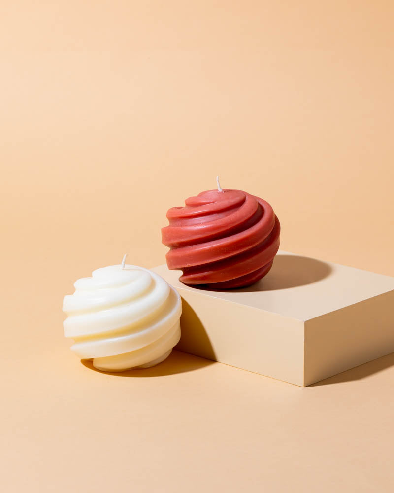 swirl super silicone® pillar candle mold