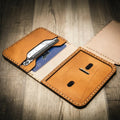 Minimalist Badge Wallet — Half-Inch Slim, Made in Texas