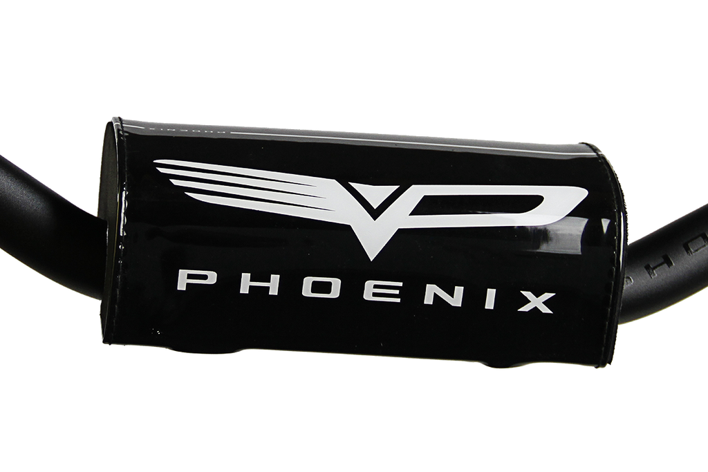 Black Phoenix handlebar pad.