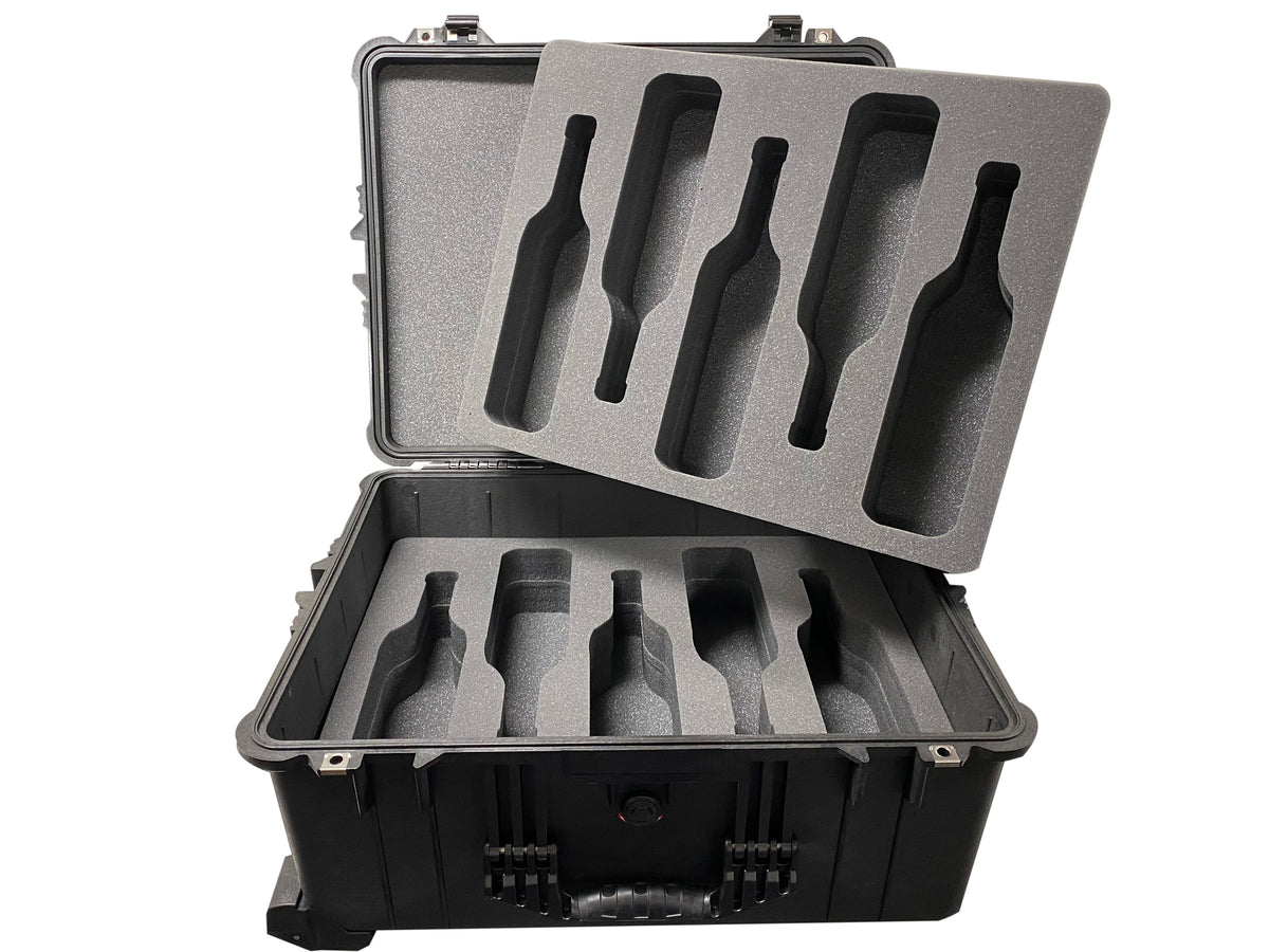 Pelican Case 1610 Foam Inserts Set for 10 Bottles (Foam ONLY)