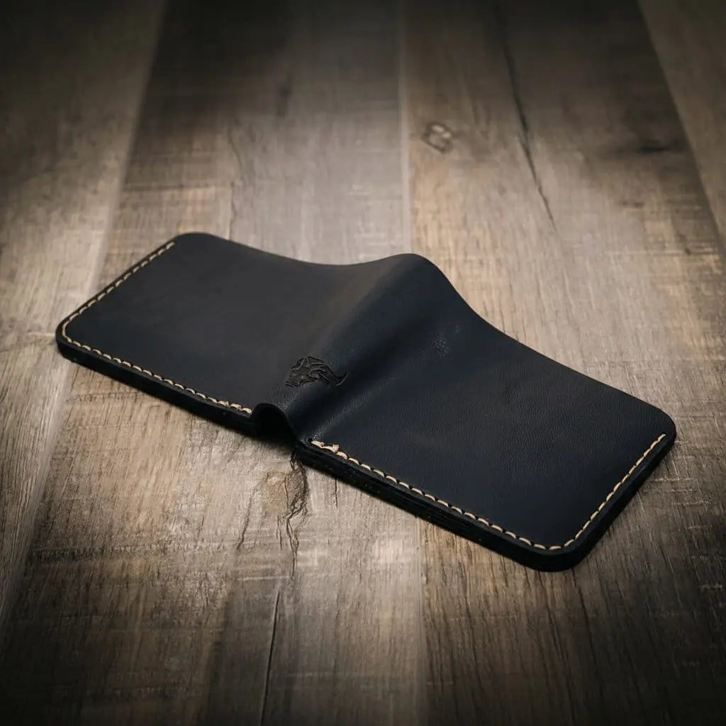 Rio Grande Bifold Wallet — 4 Slots, Handmade in Texas