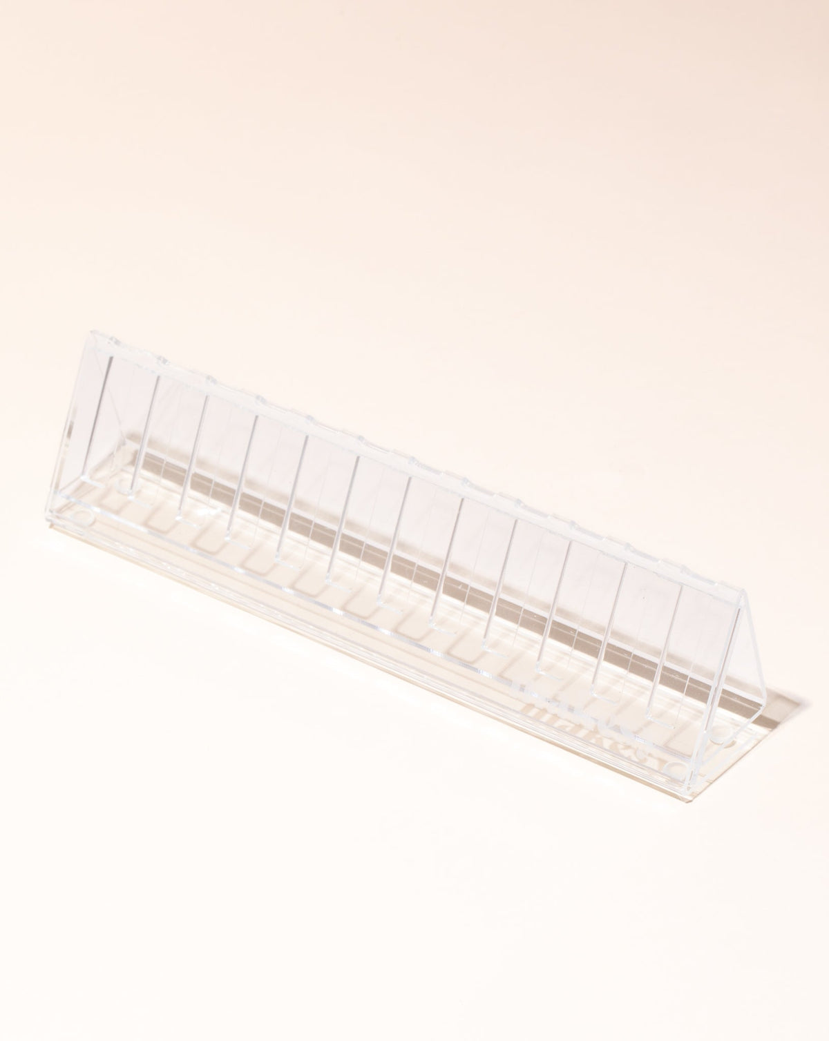translucent blotter strip holder