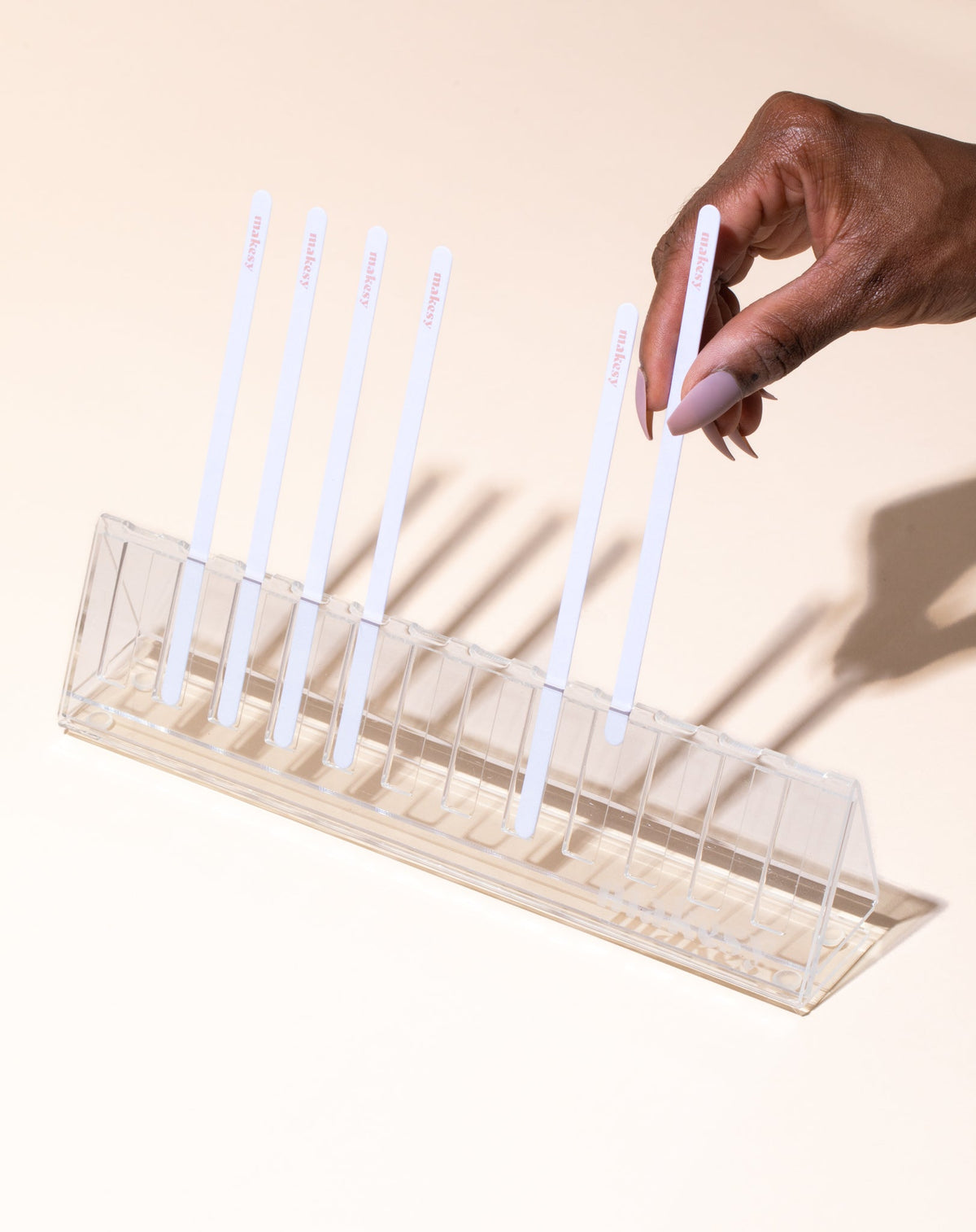 translucent blotter strip holder