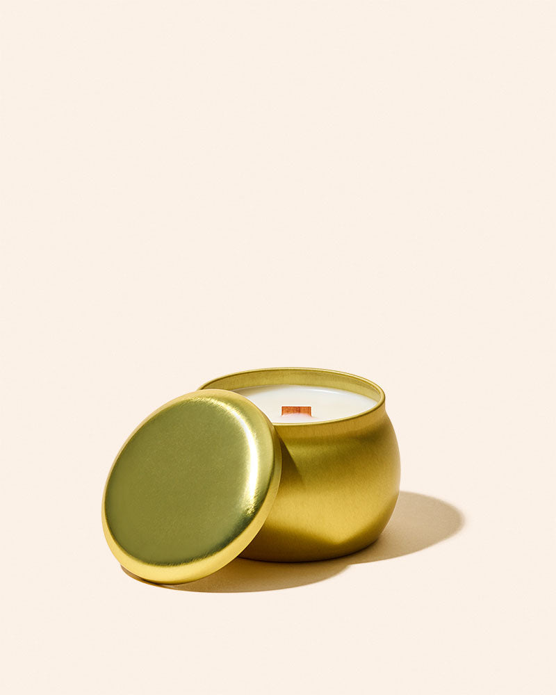 4oz amore™ candle tin & lid