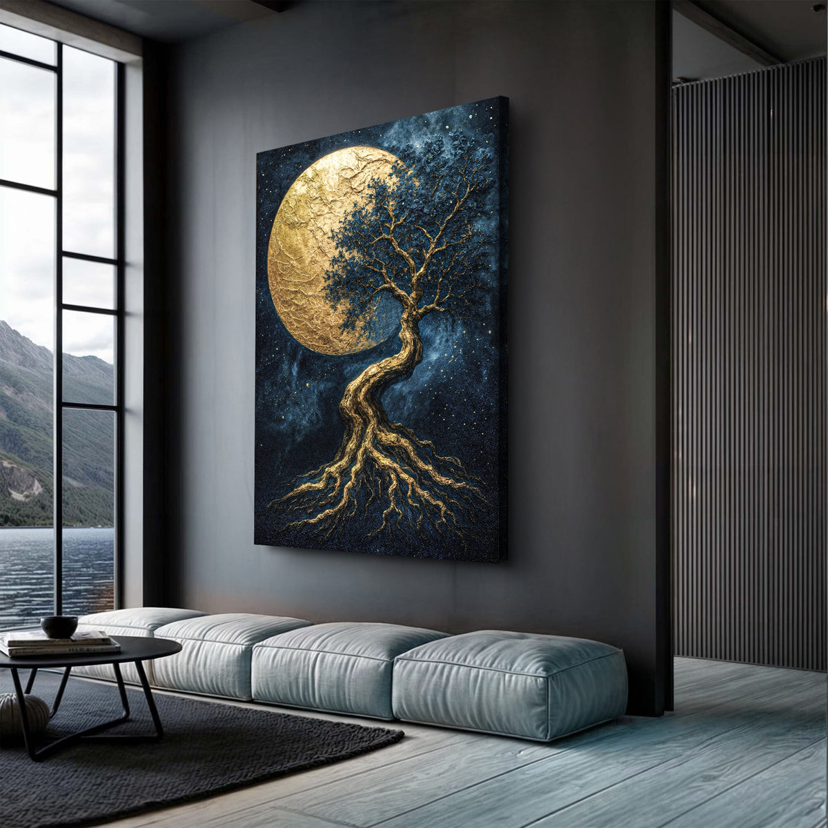 Lunar Tree of Life Wall Art
