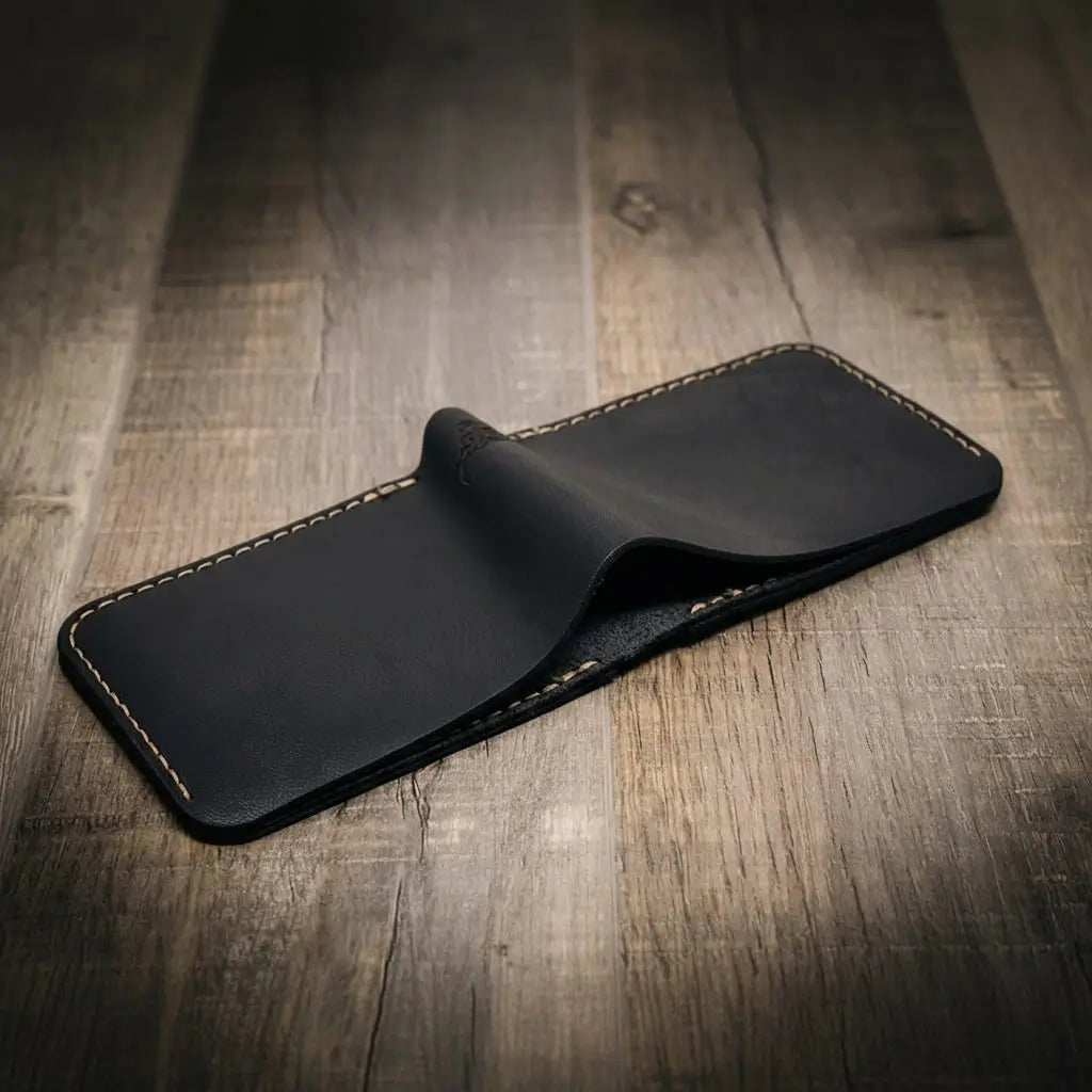 Rio Grande Bifold Wallet — 4 Slots, Handmade in Texas