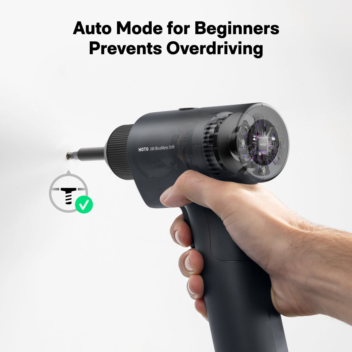 Drill automatic mode illustration.