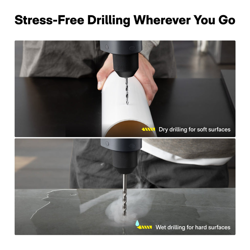 Drill used around a home.