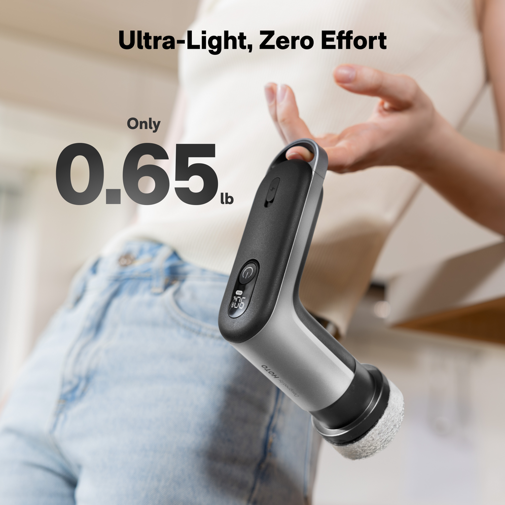 HOTO Grip™ Cordless Spin Scrubber