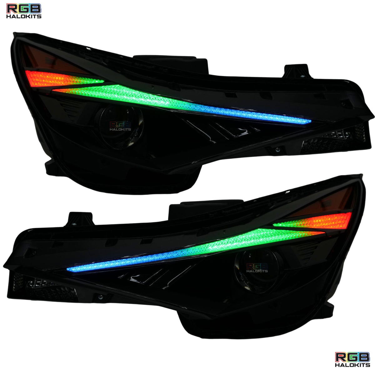 Hyundai Elantra Multicolor Flow Series DRL Boards (2021-2023)