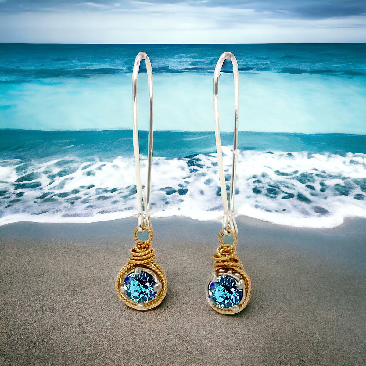 Birthstone Color Earrings