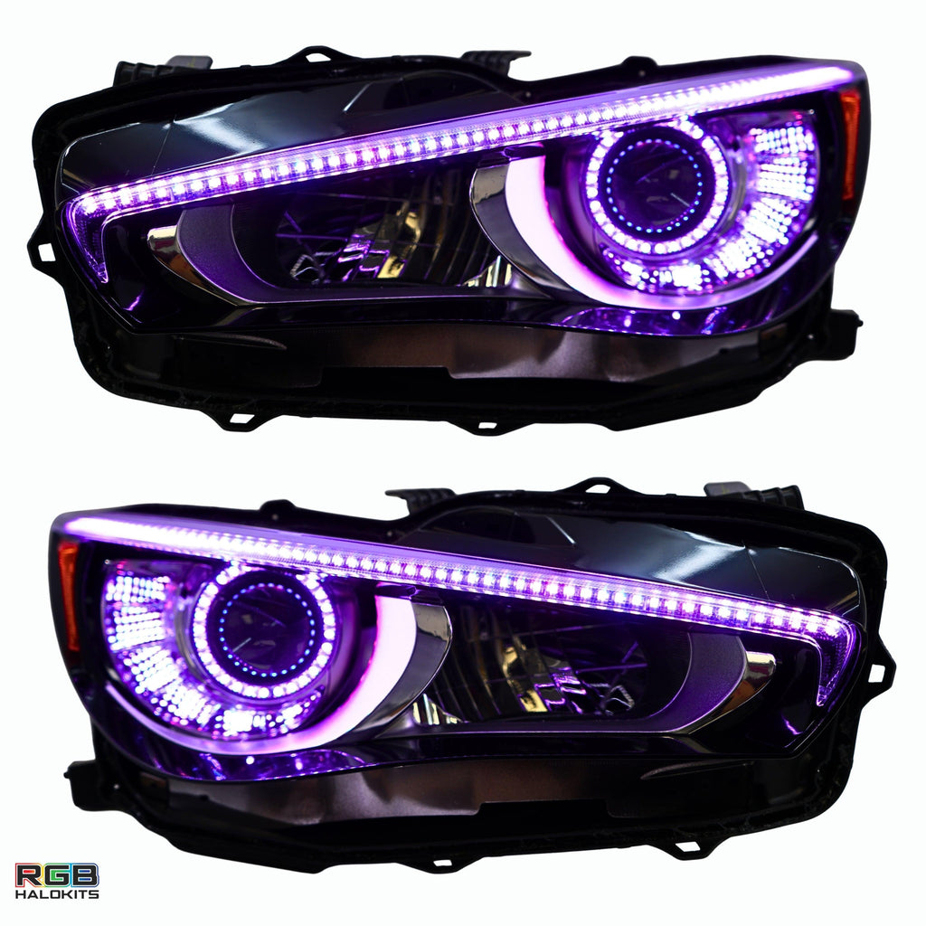 Infiniti Q50 Multicolor Flow DRL Boards (2014-2024)