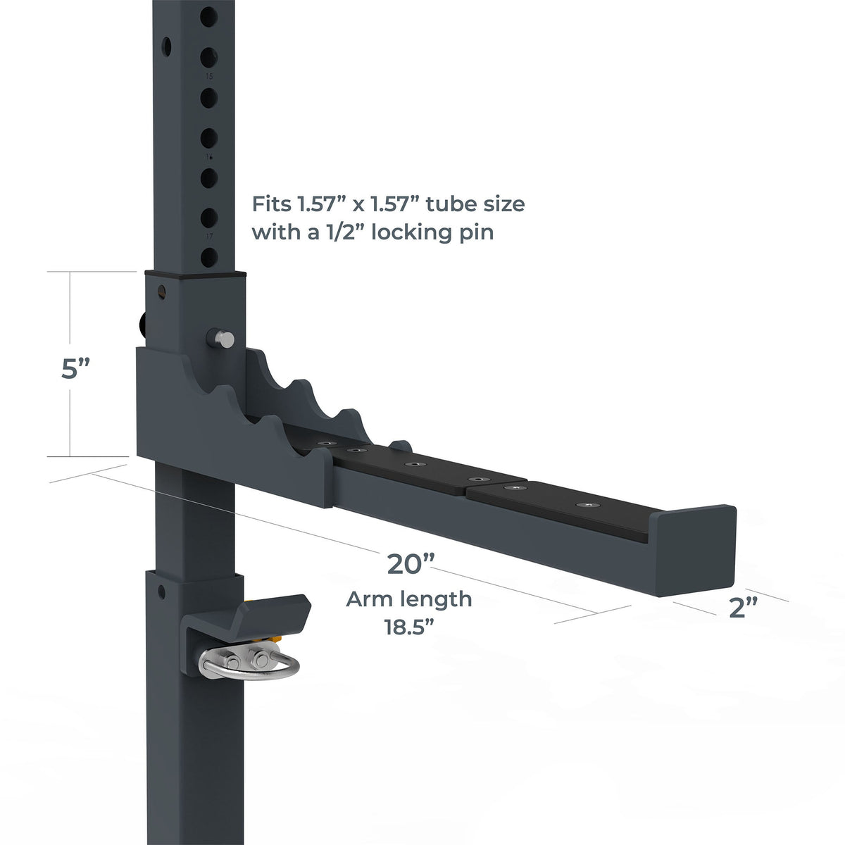 Light-Duty Spotter Arms for the Verse® Agile Rack