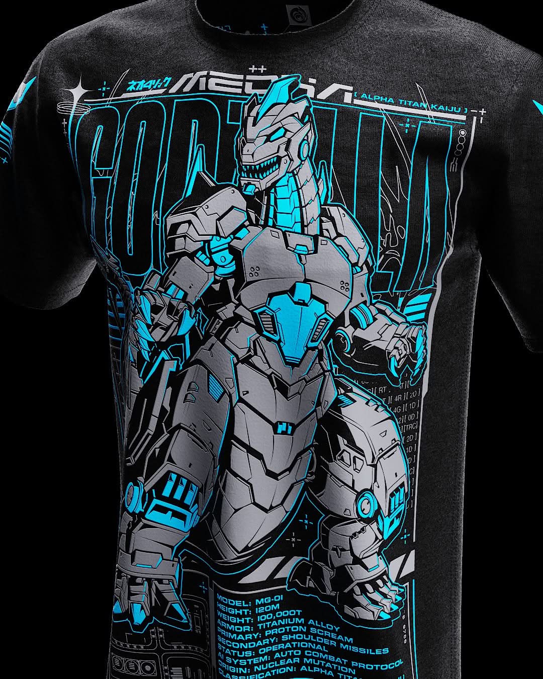 MCHA GDZILLA ( UV Blue )