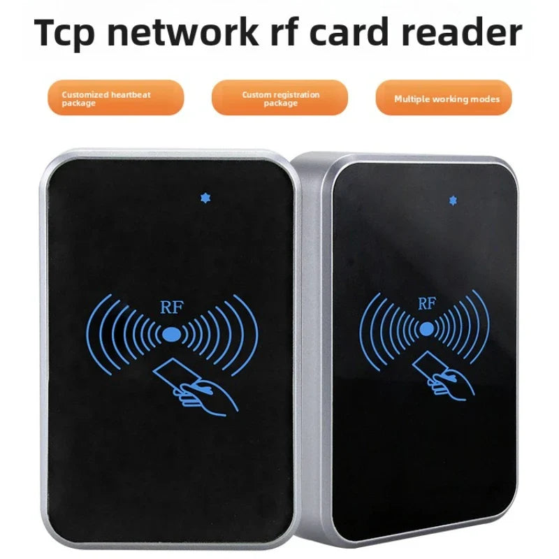 TCP IP Network Card Reader 13.56Mhz Ethernet LAN MF1 Port RFID RJ45 Device Support HTTP NFC Internet Reading Head