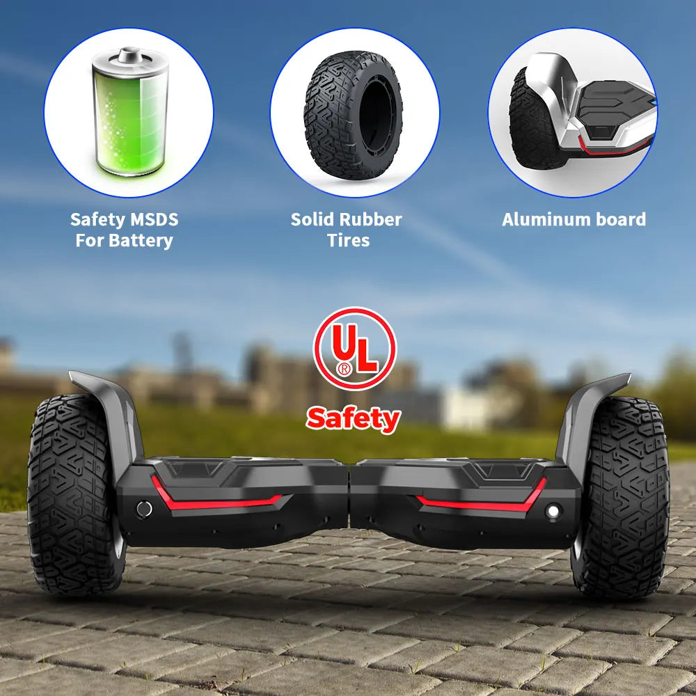 Hoverboard feature graphic with rider.