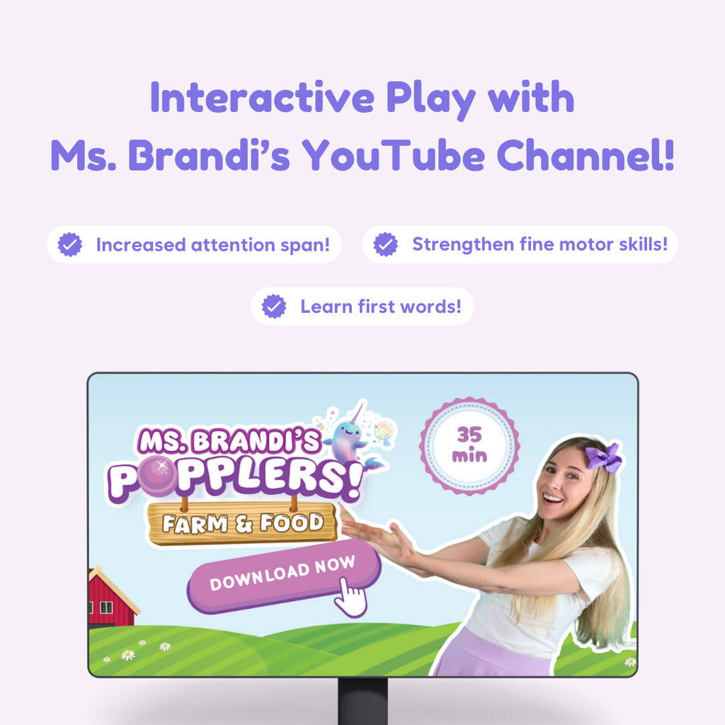 Interactive learning video information graphic.