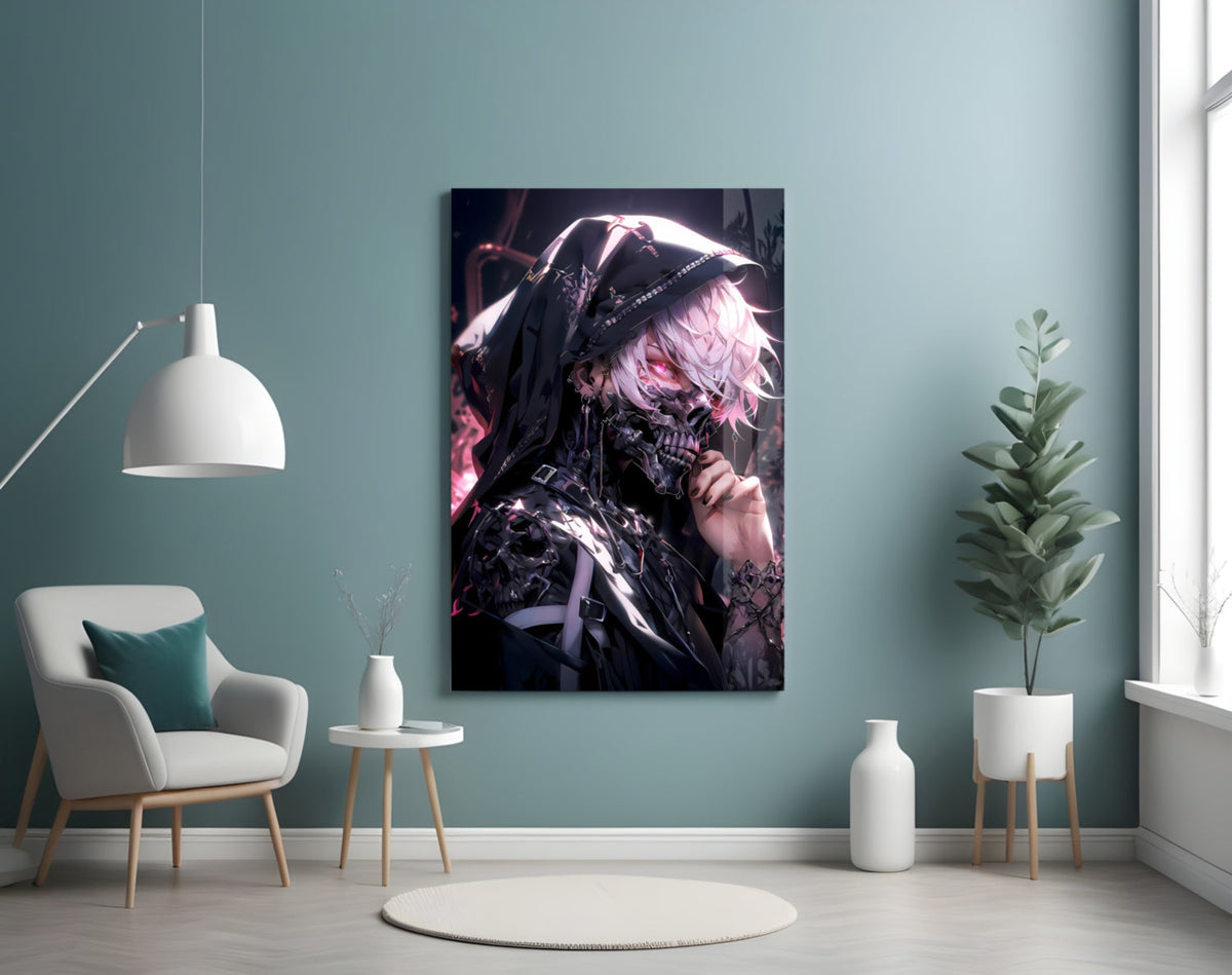 Shadow Queen Glass Wall Art || Designer Collection
