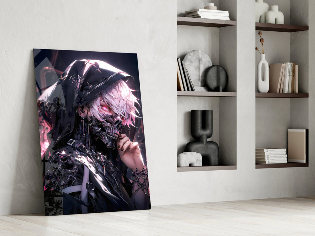 Shadow Queen Glass Wall Art || Designer Collection