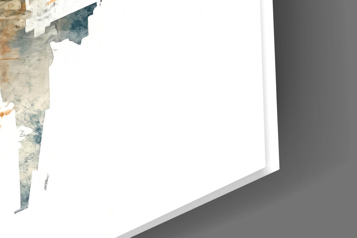 Holy Family Glass Wall Art || Designer Collection