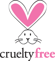 Cruelty-free bunny logo.