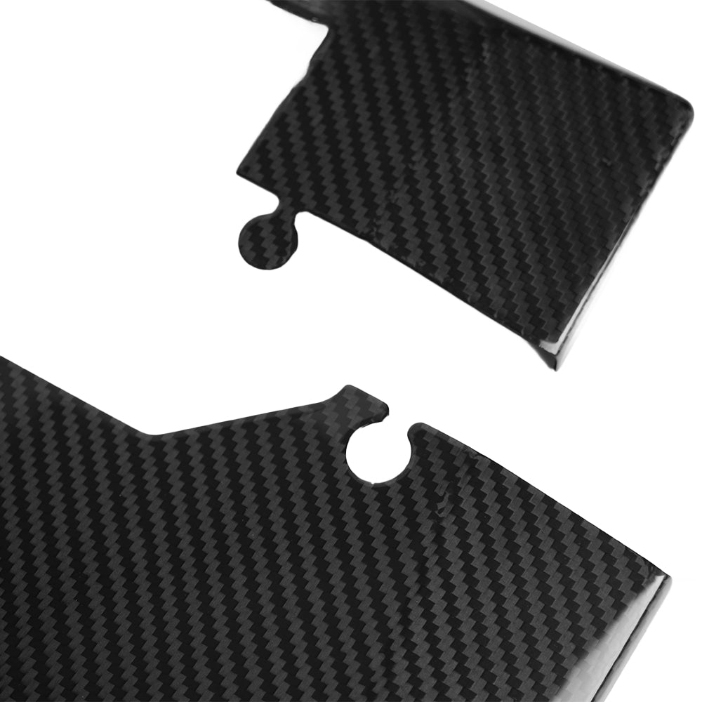 Cybertruck Display Back Overlay | Real Dry Carbon Fiber Center Screen Cover