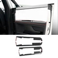 Cybertruck Lower Door Panel Armrest Overlays | Real Molded Carbon Fiber (4-Piece Set)