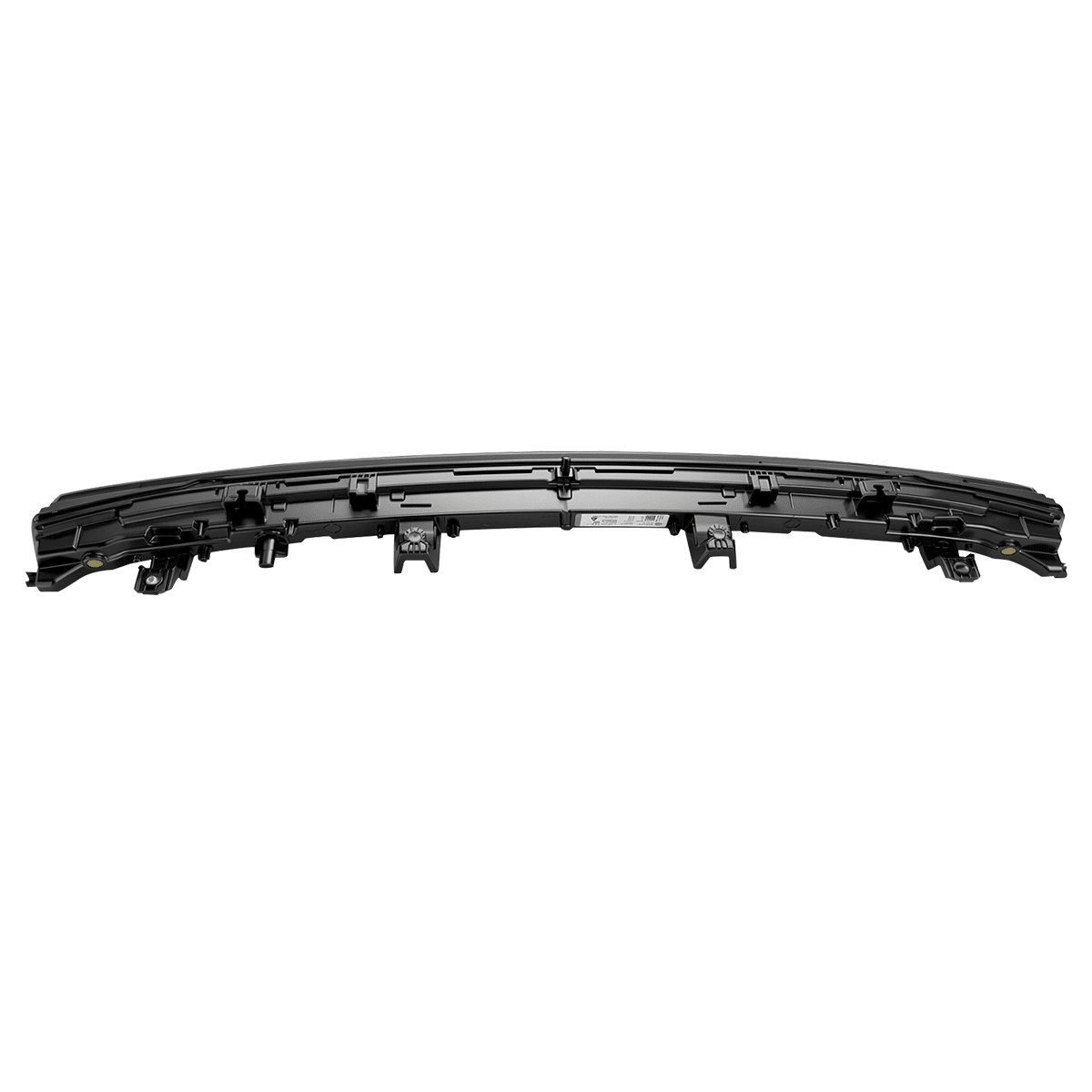 Rear view of curved car light bar.