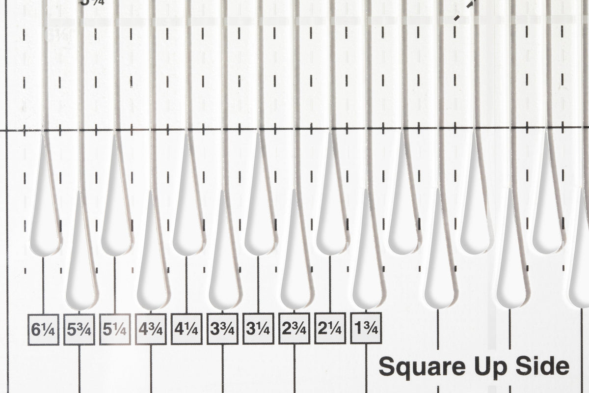 Stripology© Quarters MINI Ruler CGRGE4