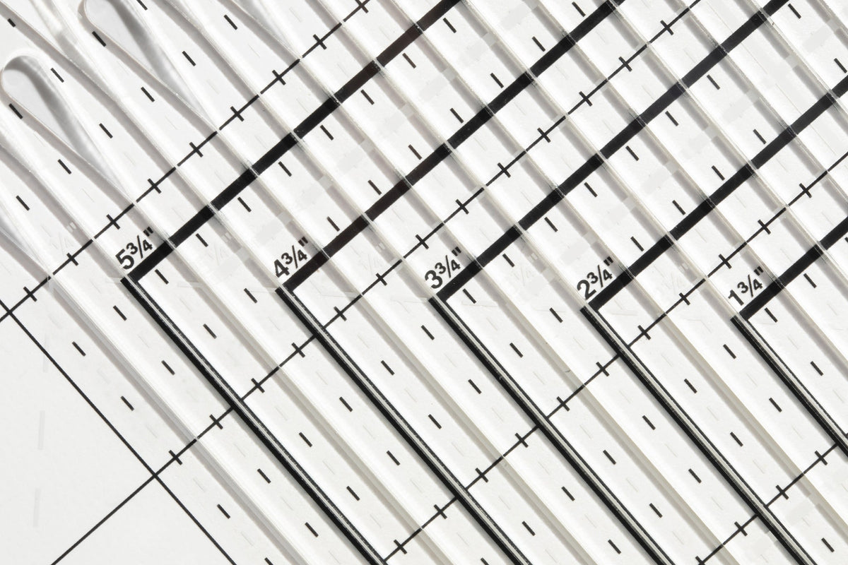 Stripology© Quarters MINI Ruler CGRGE4