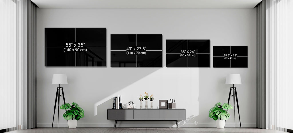 Where the Life Begins?  Glass Wall Art